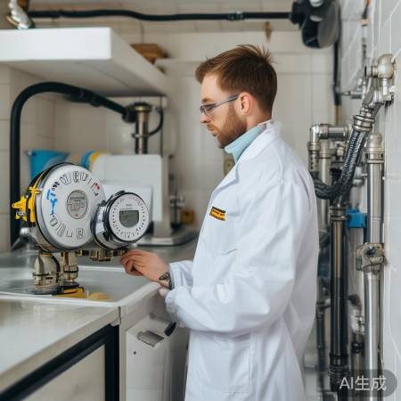 检查燃气表管，确保压力正常