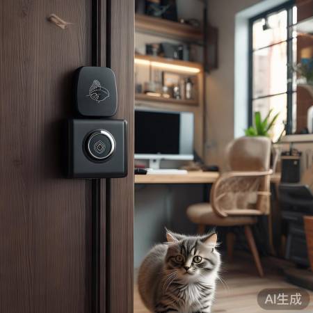 小猫指纹锁：安全便捷生活态度