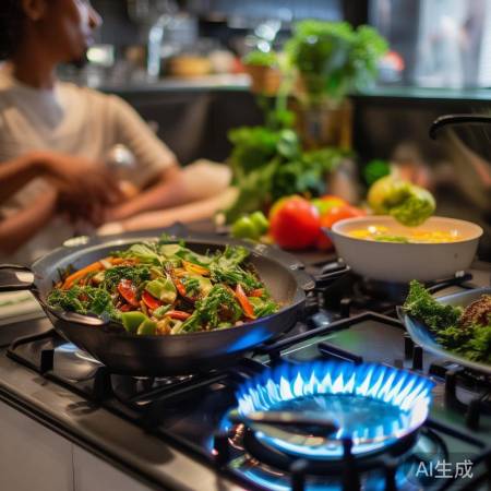樱花燃气灶，健康烹饪新选择