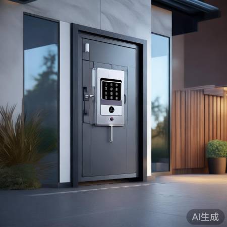 “智能防盗门，安全新选择”