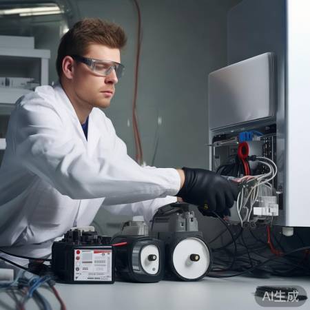 电瓶供电，确保连接牢固