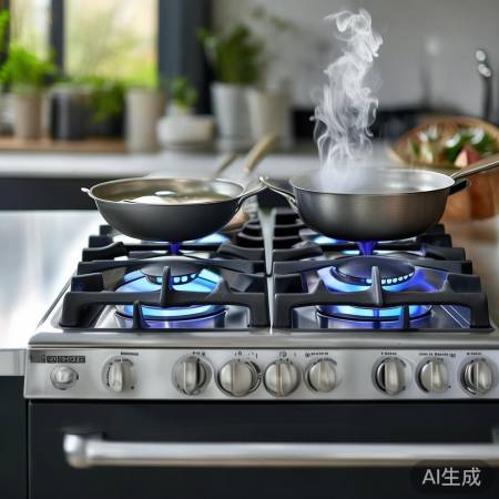 燃气灶火力灵活高效