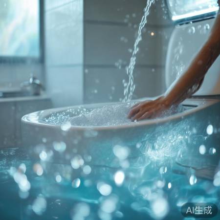 马桶SPA,自动气泡护腰