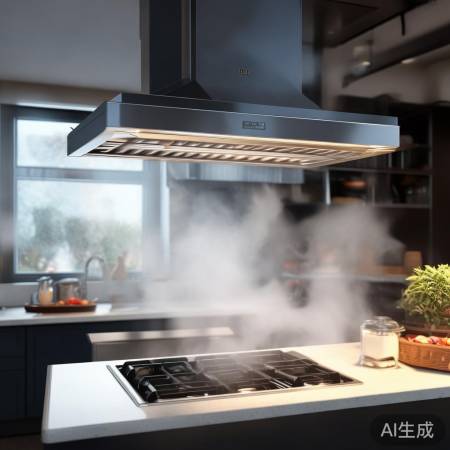 “强力吸油烟机,覆盖全面”