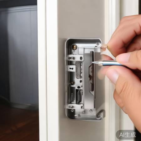 “智能锁锁舌换向步骤”