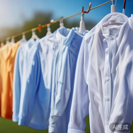 喷柔顺剂，减少衣服皱褶