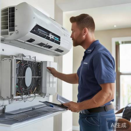 美的中央空调上门服务电话：40